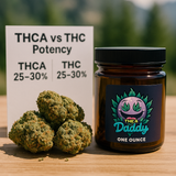 How Strong Is THCA Flower Compared to THC in 2025?